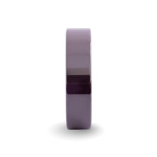 Load image into Gallery viewer, Unique Purple Lilac Gray Ceramic His or Hers Wedding Band