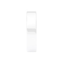 Load image into Gallery viewer, Chinese Fortune Fu Calligraphy Laser Engraved White Ceramic Ring