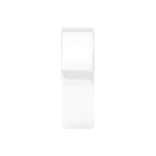 Load image into Gallery viewer, Chinese Fortune Fu Calligraphy Laser Engraved White Ceramic Ring