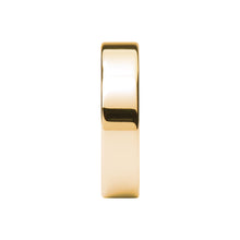 Load image into Gallery viewer, Radioactive Nuclear Sign Logo Laser Engraved Gold Tungsten Ring