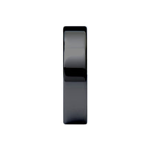 Load image into Gallery viewer, Chinese "Fu" Good Fortune Engraved Black Tungsten Wedding Band