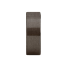 Load image into Gallery viewer, Wizard Font "Always" Engraved Gunmetal Tungsten Ring, Brushed