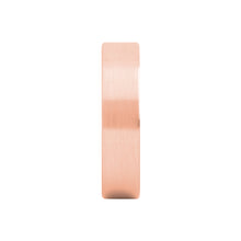 Load image into Gallery viewer, Koi Fish Engraved Tungsten Rose Gold Wedding Band, Brushed