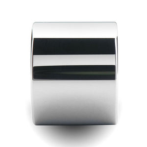 Ultra Wide Flat Pipe Cut Polished Tungsten Ring