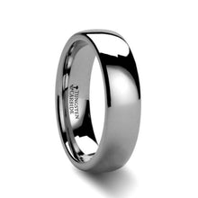 Load image into Gallery viewer, Simple Polished Tungsten Wedding Band