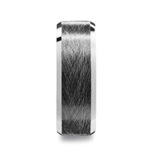 Load image into Gallery viewer, Thin Wire Brush Finished Tungsten Carbide Wedding Ring