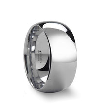 Load image into Gallery viewer, Rounded White Tungsten Wedding Band