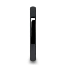 Load image into Gallery viewer, Polished Black Ceramic Wedding Band