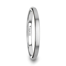 Load image into Gallery viewer, Classic Domed Brushed Tungsten Wedding Band for Women