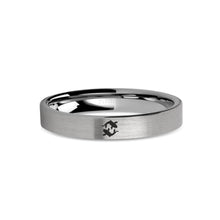 Load image into Gallery viewer, Chinese Koi Fish Laser Engraved Tungsten Wedding Ring, Brushed